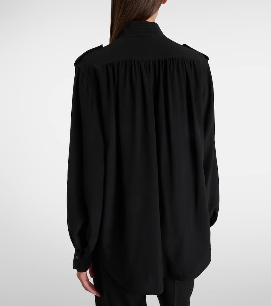 Chloé Silk Shirt In Black