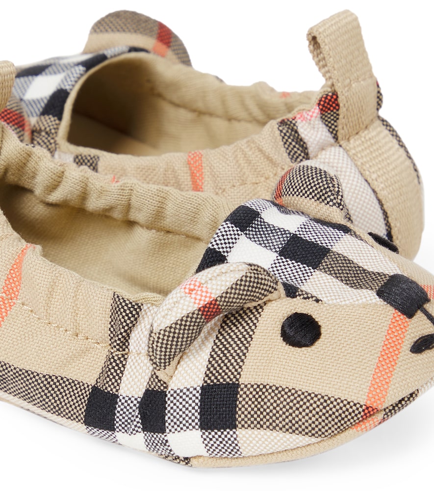  Burberry Kids Burberry Kids Baby Slip-ons Burberry Check Aus Canvas 