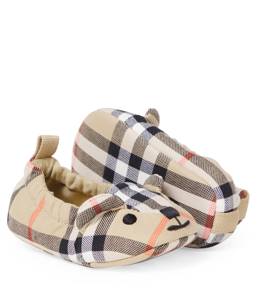  Burberry Kids Burberry Kids Baby Slip-ons Burberry Check Aus Canvas 