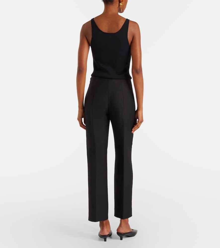 And Silk Slim Pants