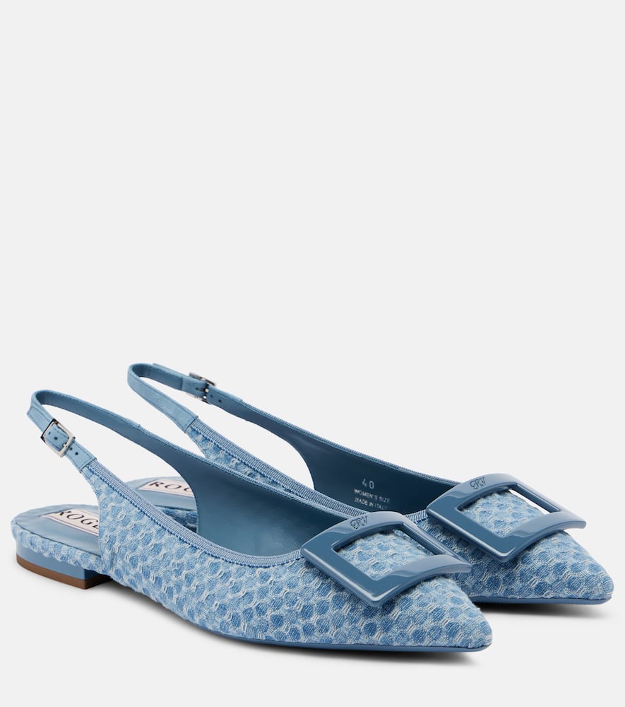 Ballerine slingback Gommettine
