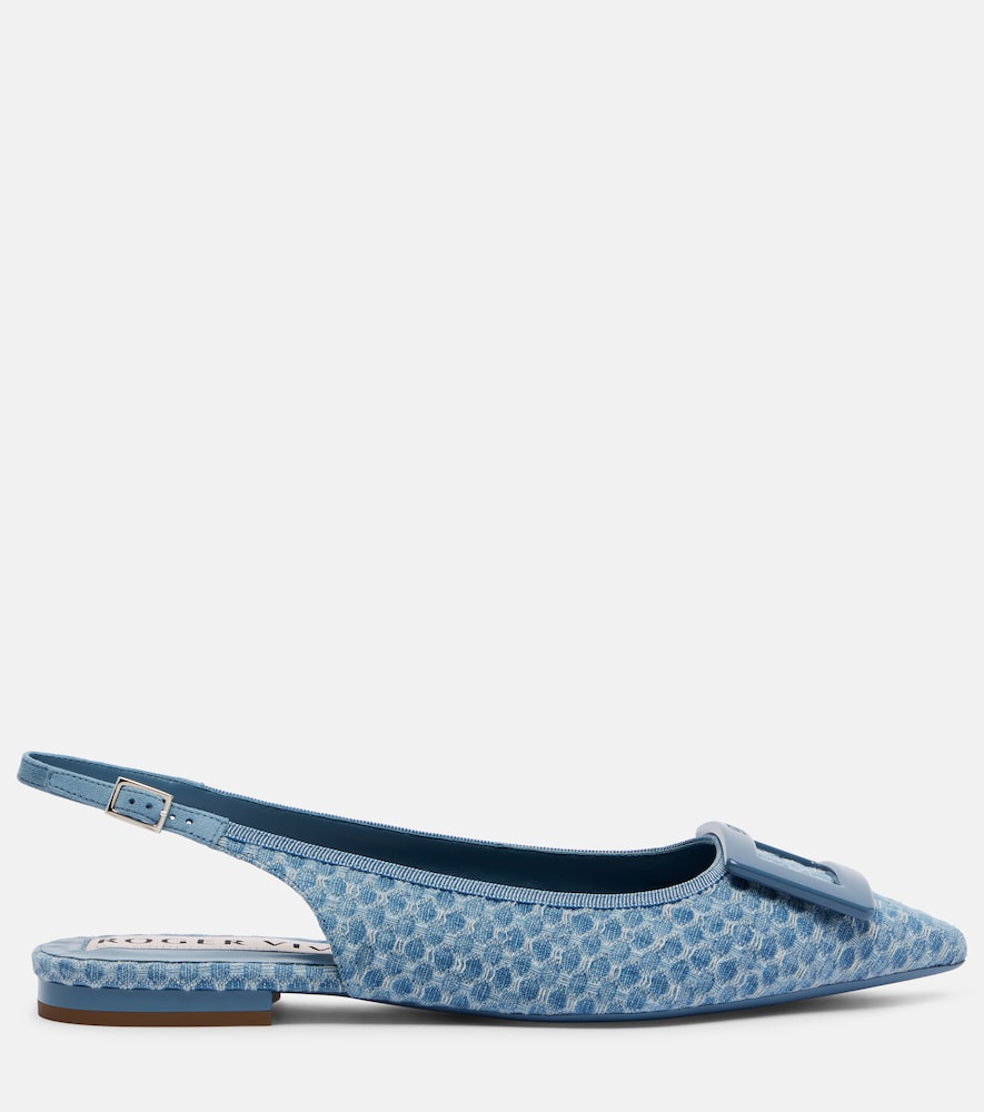  Roger Vivier Roger Vivier Slingback-ballerinas Gommettine 