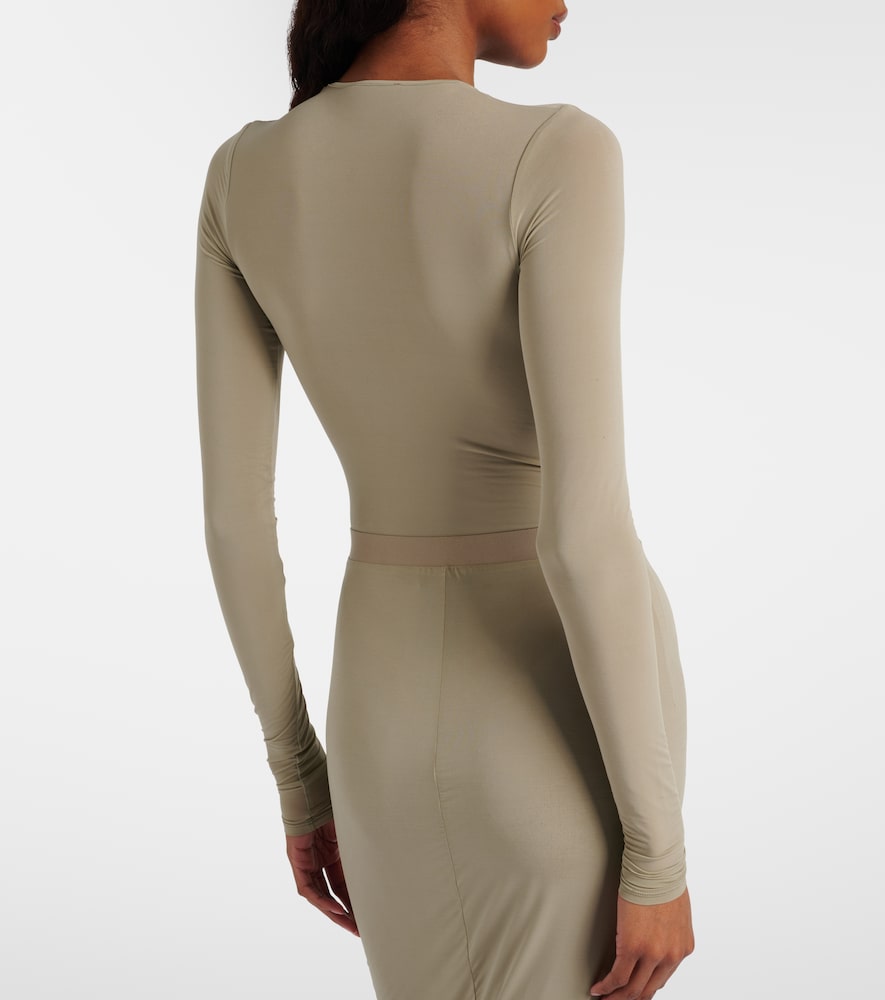  Wardrobe.nyc Wardrobe.nyc Sheer Bodysuit 
