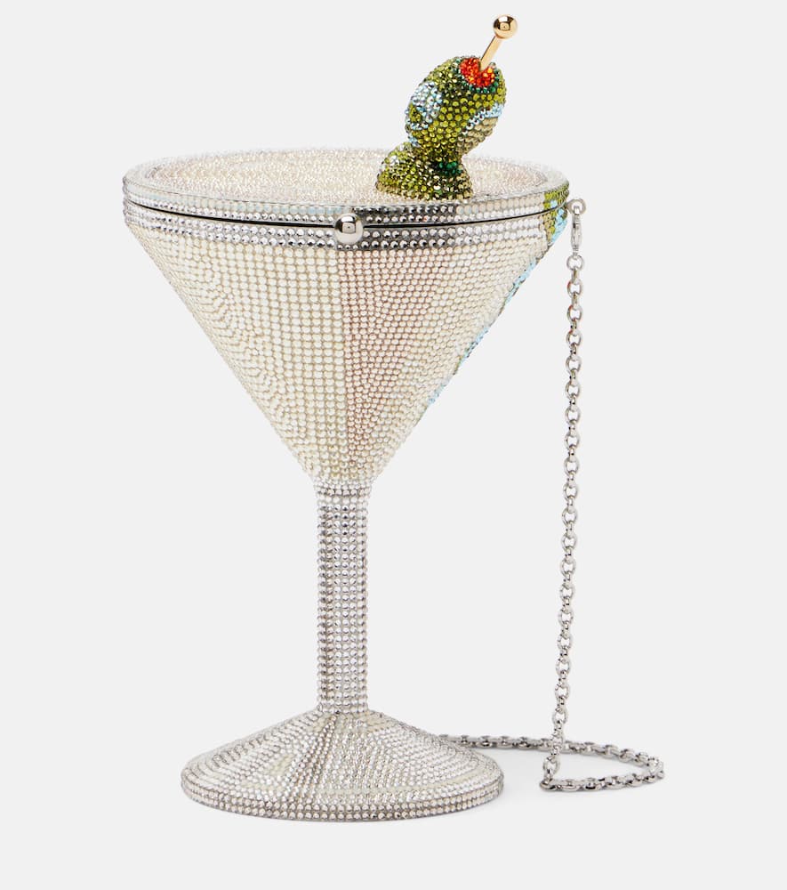 Clutch Martini con cristalli
