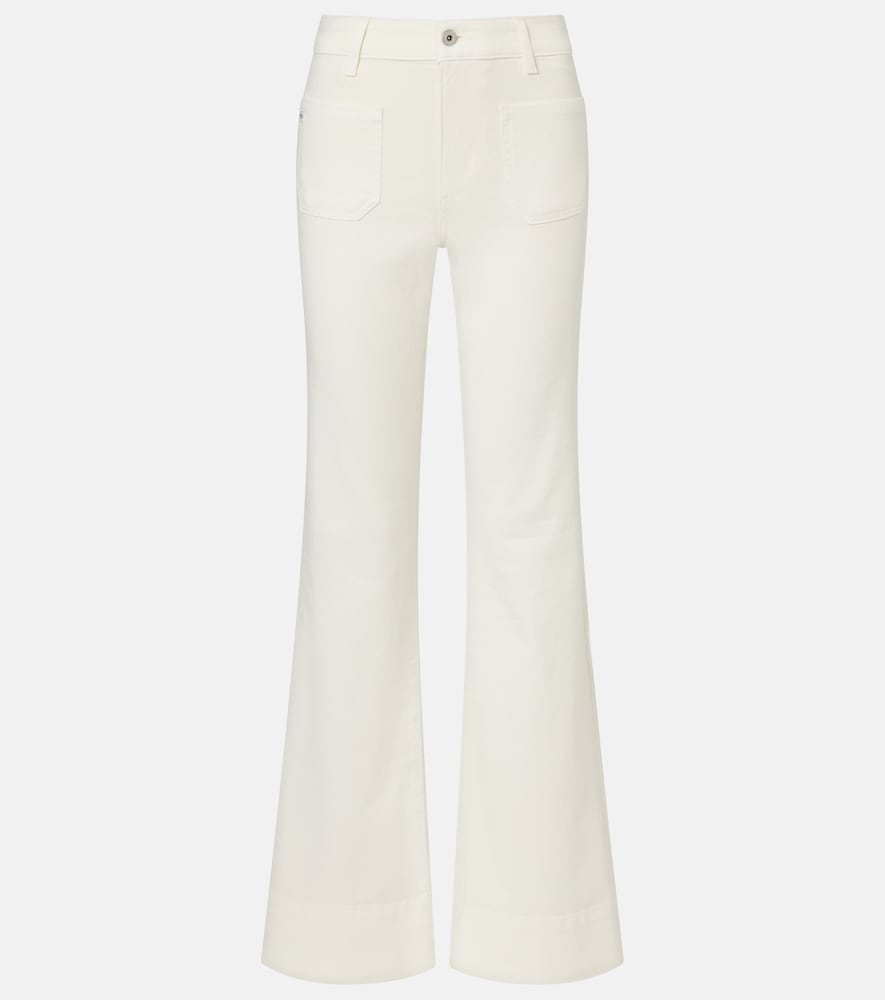 Ag Vicky Flared Jeans In White