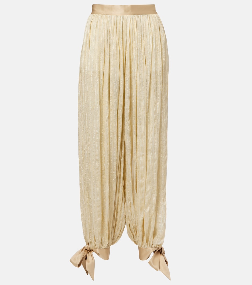 Xu Zhi Striped balloon pants