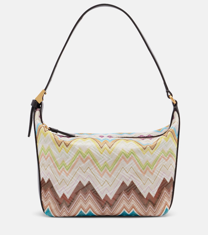 Missoni Soft Zigzag leather-trimmed shoulder bag | Thumbnail 6 Missoni Soft Zigzag leather-trimmed shoulder bag | Thumbnail 6