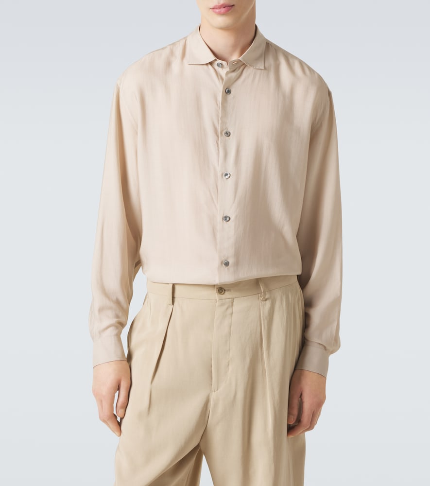  Giorgio Armani Giorgio Armani Archivio Hemd Aus Satin 