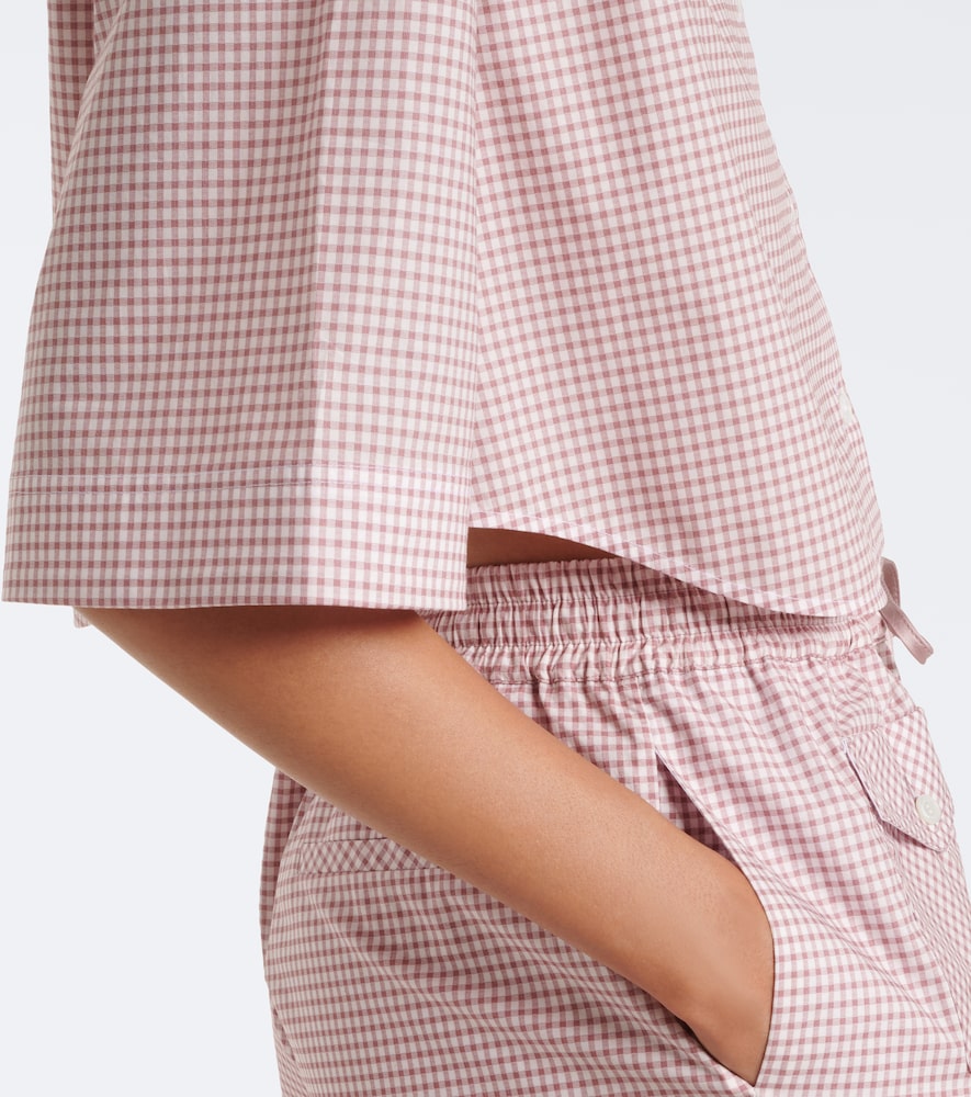 Garavani Vlogo Gingham Cotton Shirt