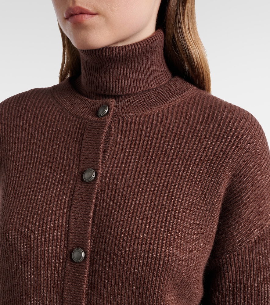  Brunello Cucinelli Brunello Cucinelli Cashmere-blend Cardigan 