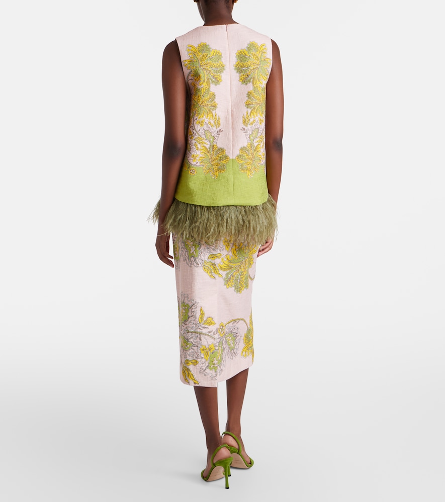 Printed Cotton Midi