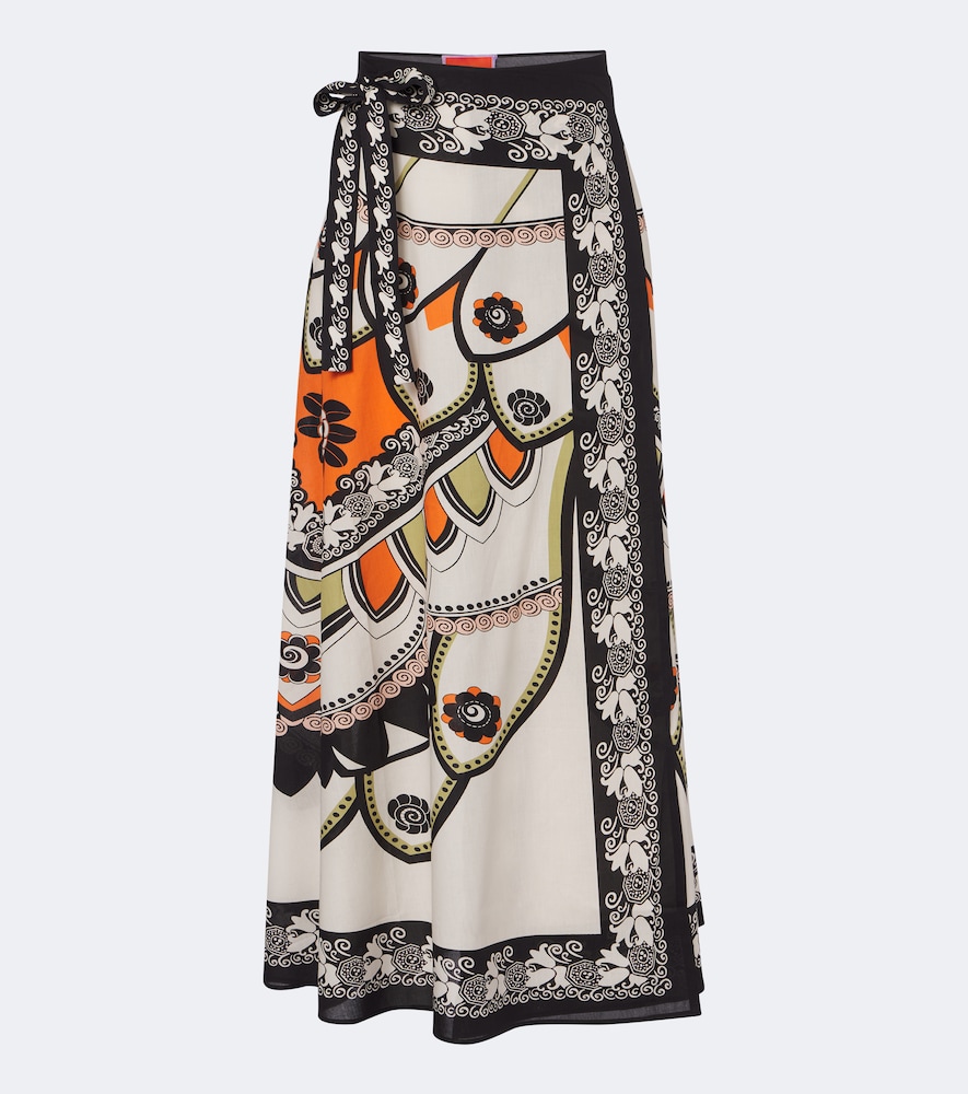 Wickelrock Sarong aus Baumwollmusselin