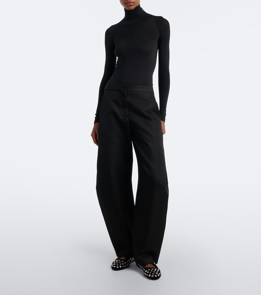 Alaïa Studded Ballet Flats