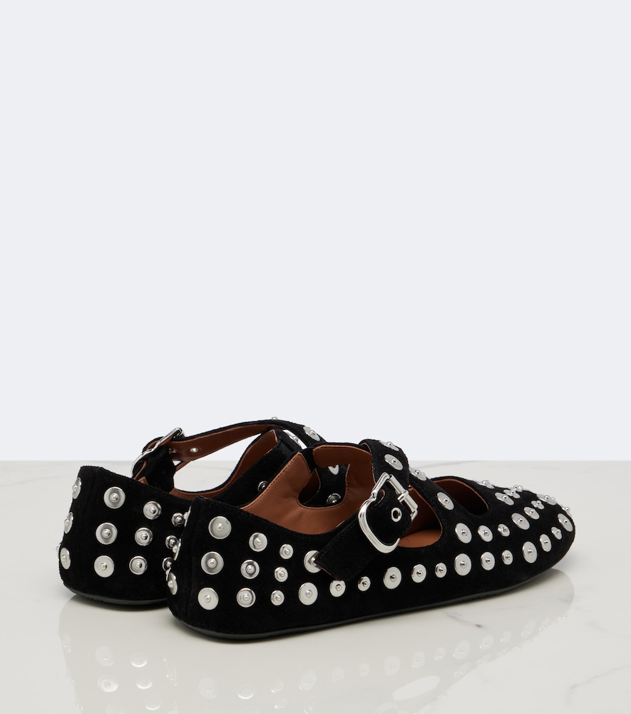 Alaïa Studded Ballet Flats
