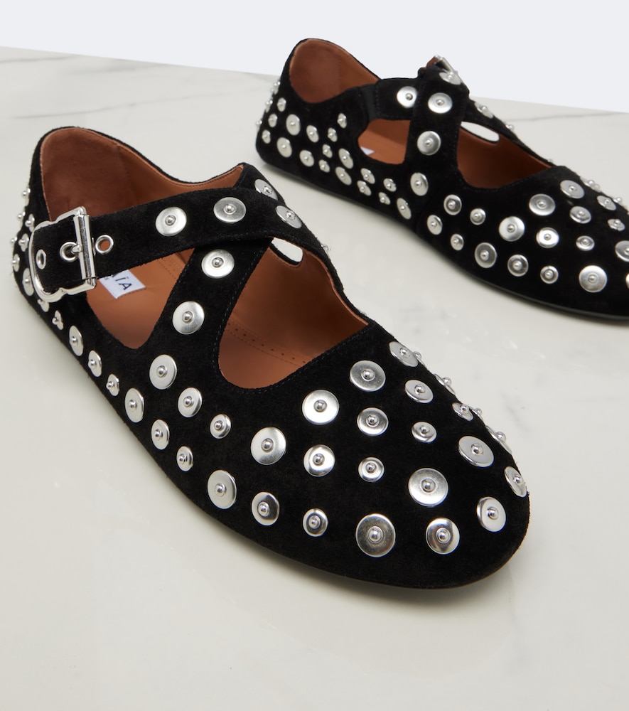 Alaïa Studded Ballet Flats