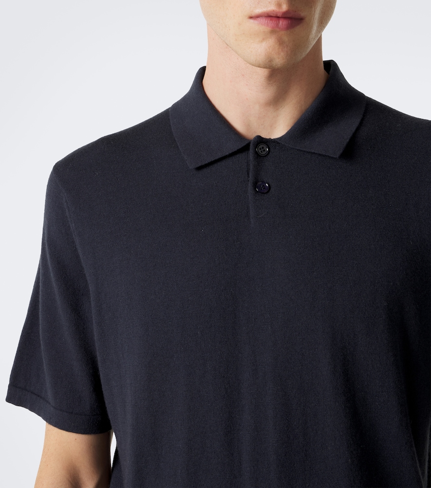 Keir Cotton And Cashmere Polo Shirt