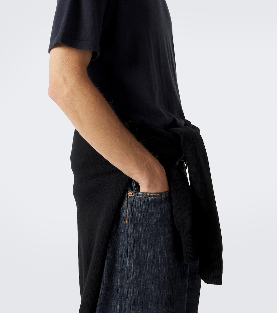 Keir Cotton And Cashmere Polo Shirt
