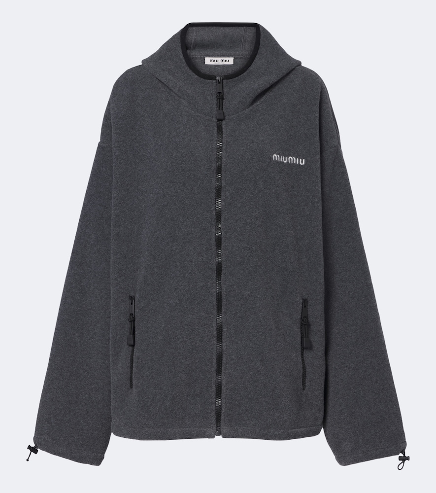 Miu Miu Veste oversize capuche 1920 €