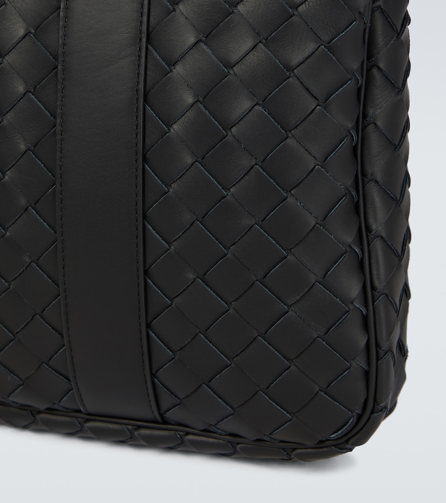  Bottega Veneta Bottega Veneta Intrecciato Leather Briefcase 