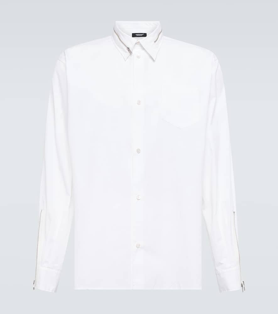 Shop Undercover Cotton Shirt In White