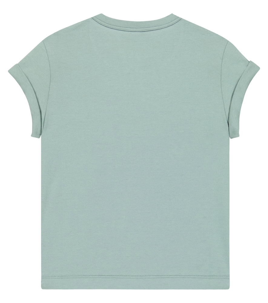  Brunello Cucinelli Kids Brunello Cucinelli Kids T-shirt Aus Baumwoll-jersey 