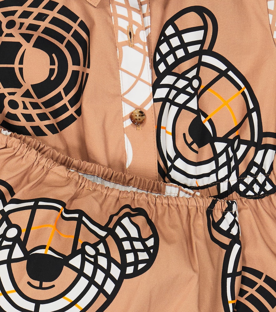 Burberry Baby Thomas Bear Dress And Bloomers Set In Beige ModeSens