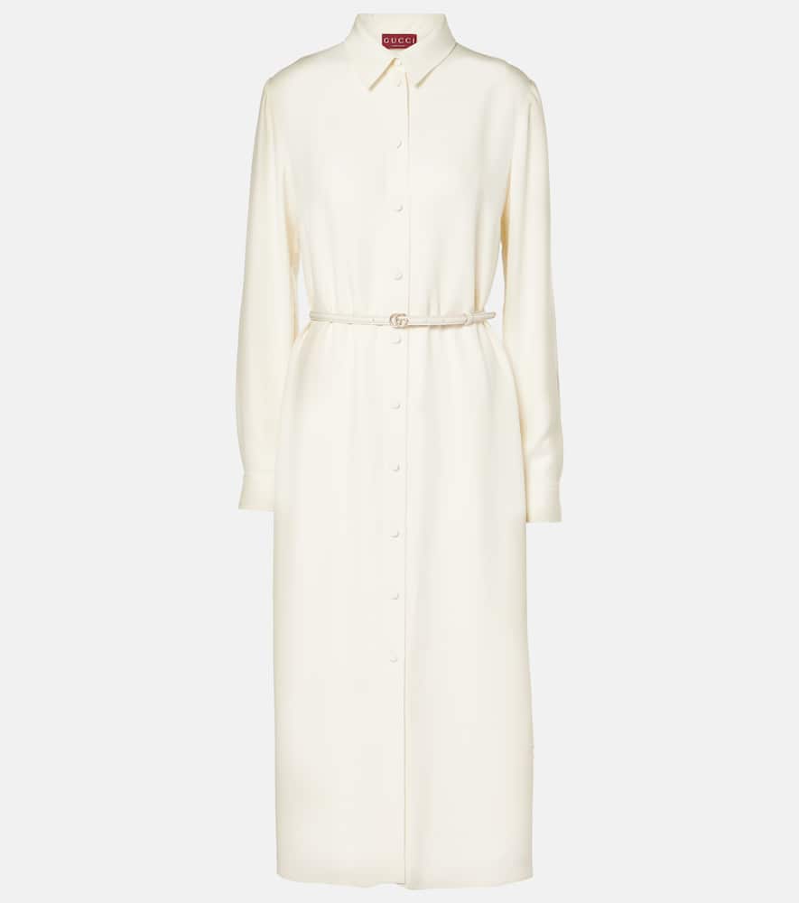 Gucci Belted shirt dress