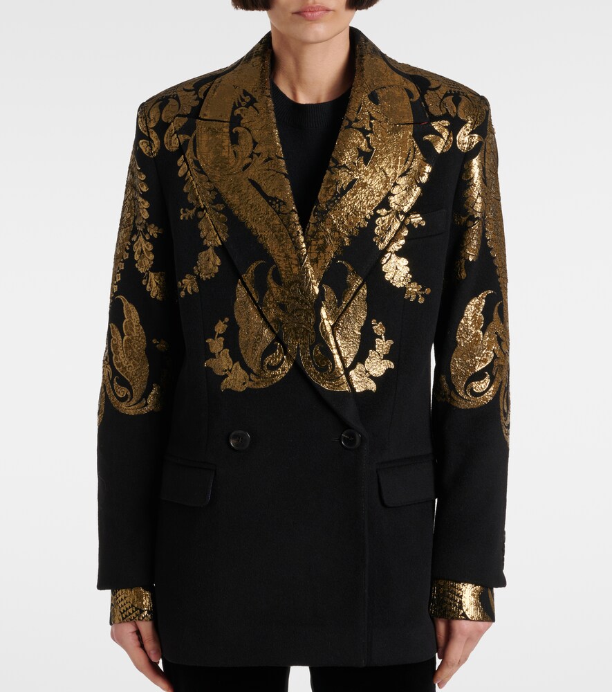  Etro Etro Blazer Aus Wolle Und Kaschmir 