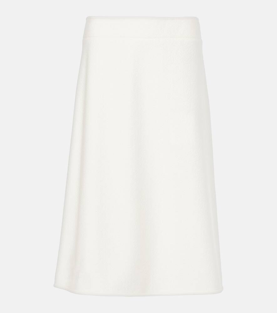 Jil Sander A-line midi skirt