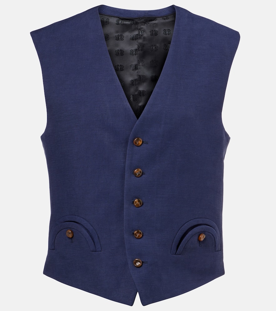 Blaze Milano Blazé Milano Feral linen and silk vest