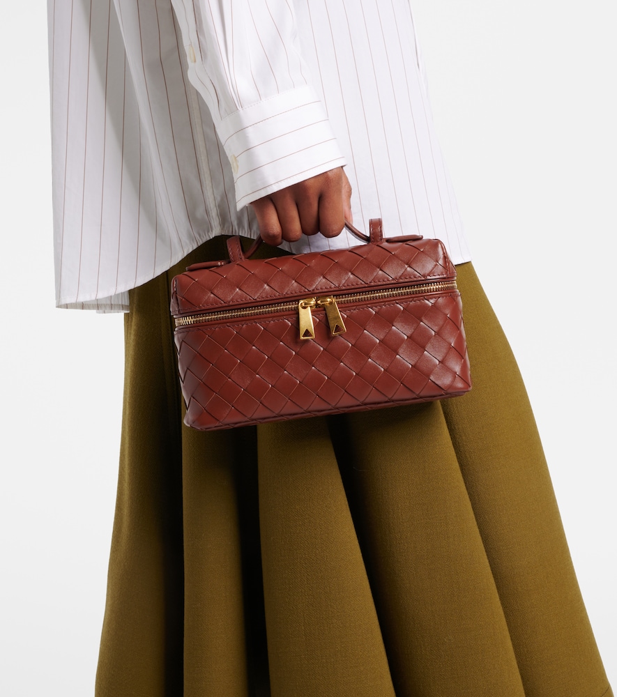 Bottega Veneta Bang Bang Intrecciato leather vanity bag