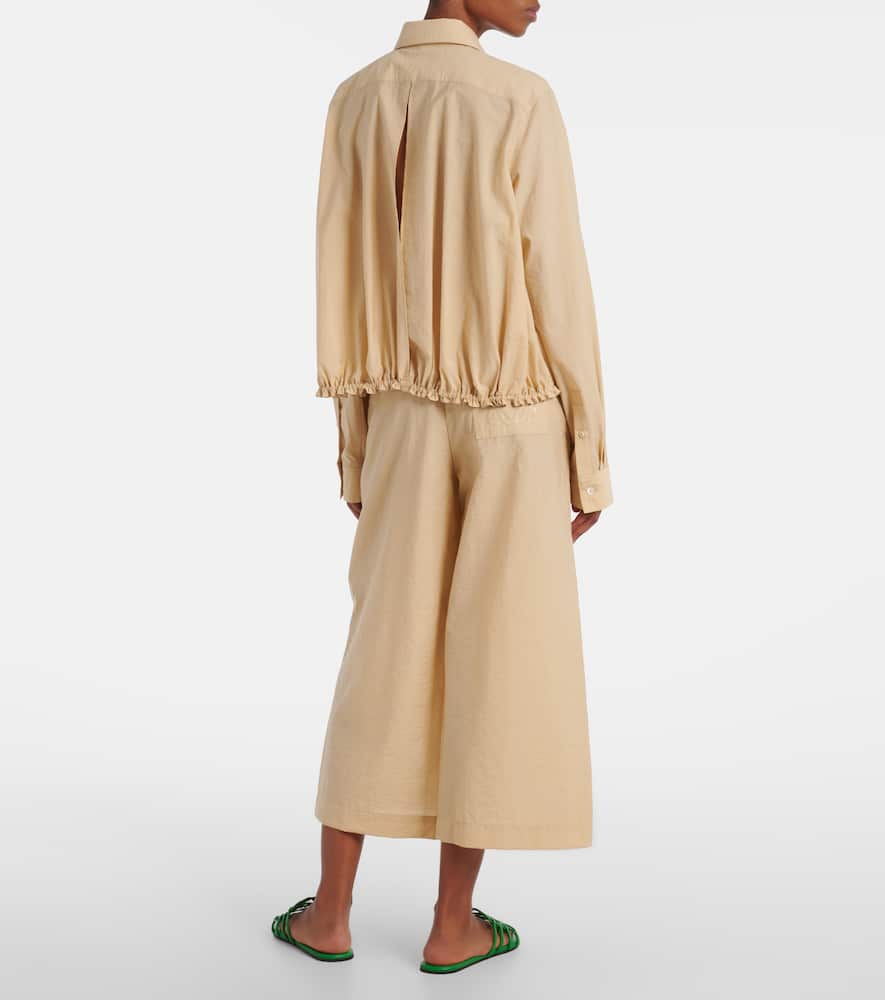 Loewe Lapel Long Sleeve Casual Jacket In Neutral