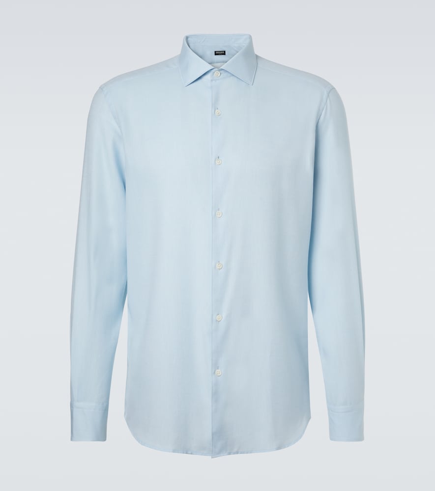 Zegna Cotton and cashmere shirt