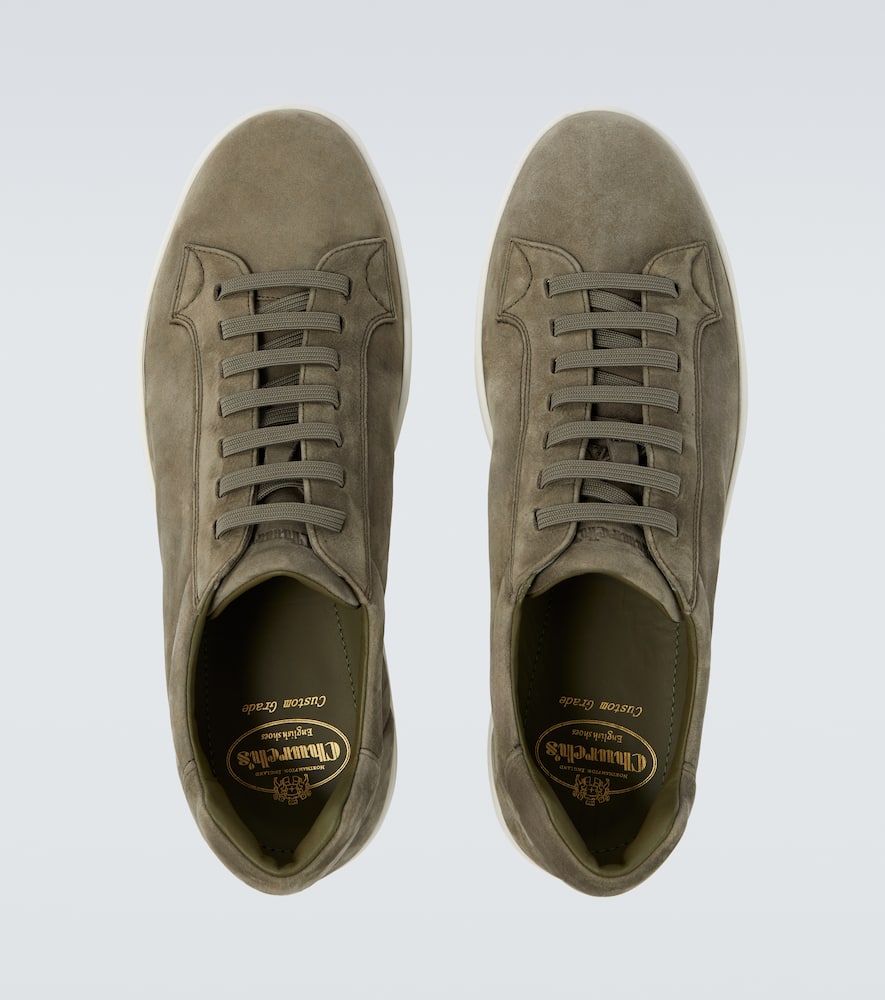 Church's Ludlow 3 Elasticated-lace Round-toe Sneakers In Green