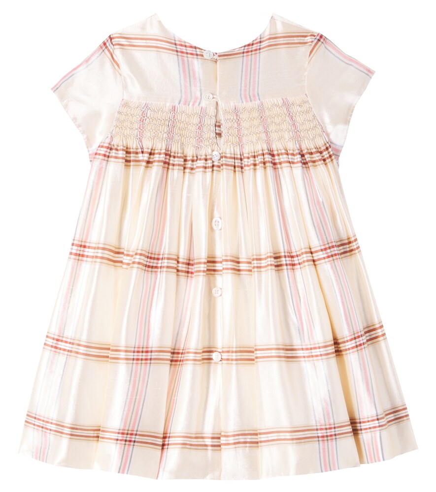  Bonpoint Bonpoint Baby Bedrucktes Kleid Maruska Aus Seide 