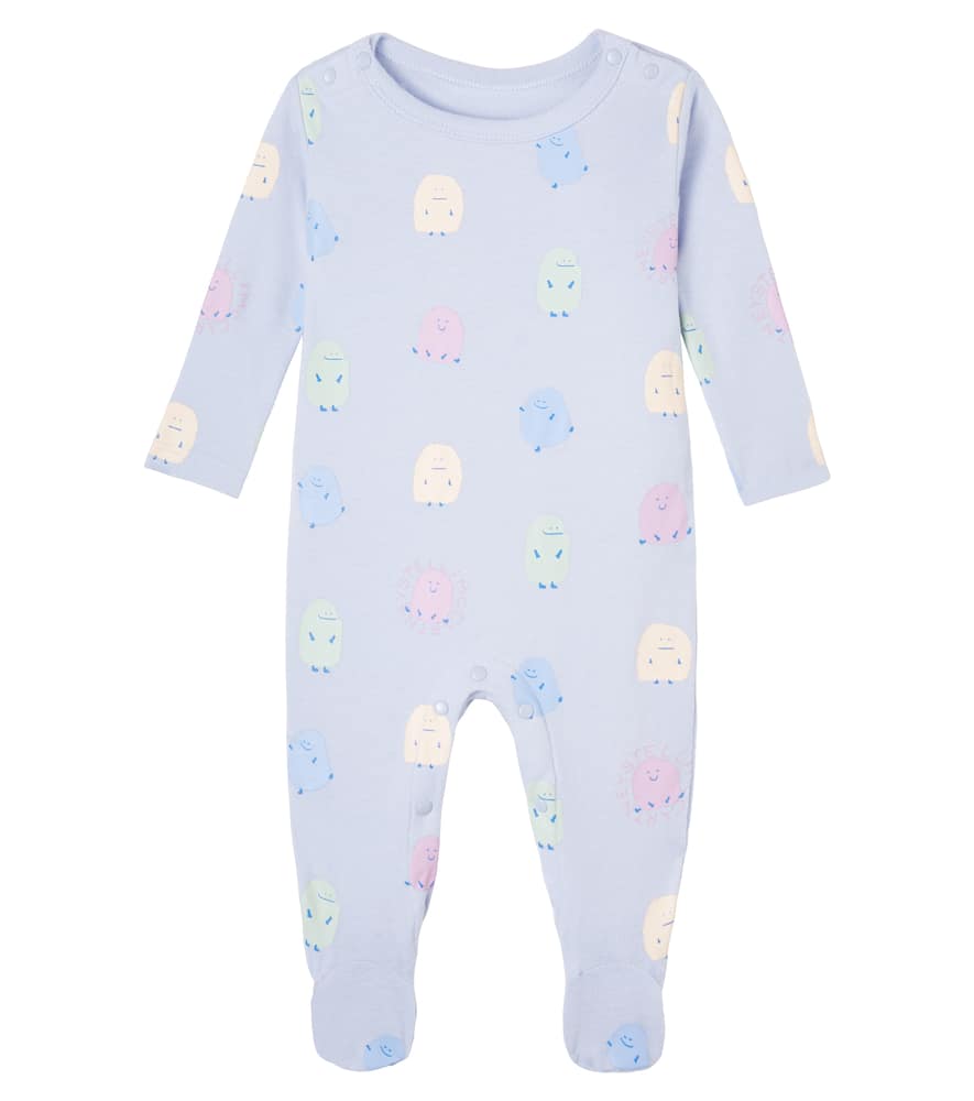 Stella Mccartney Baby Printed Bodysuit And Onesie Set In Blue