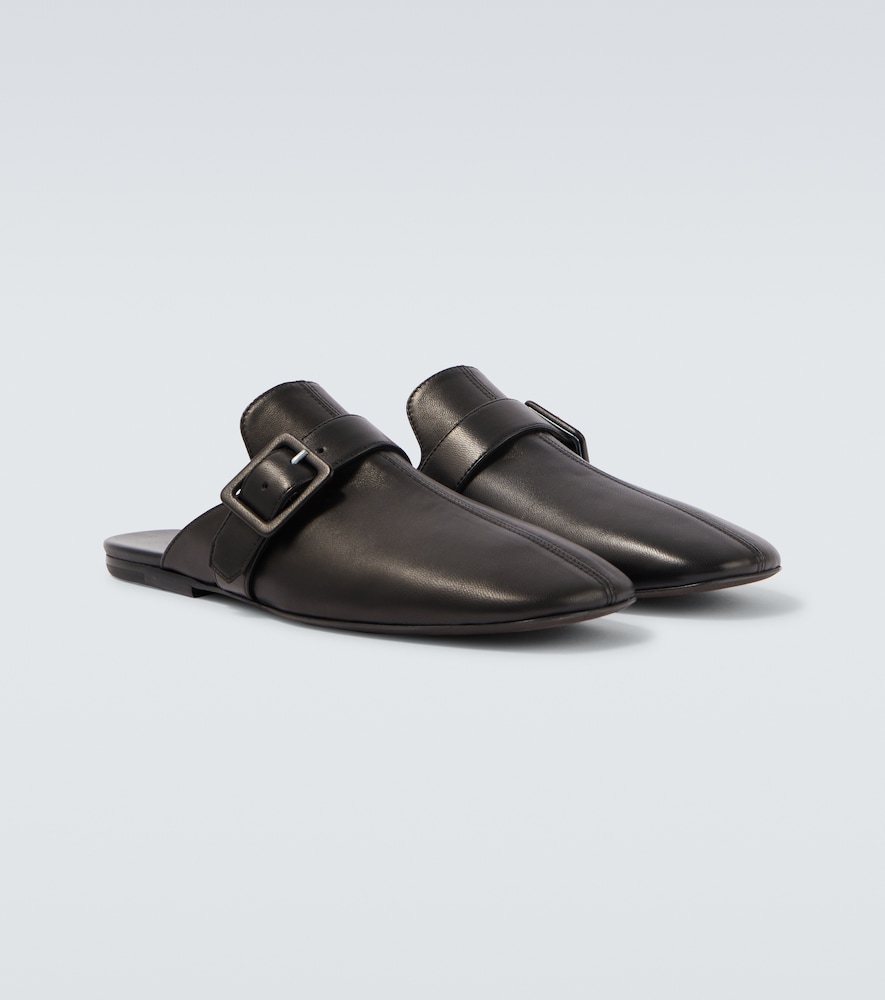  Dries Van Noten Dries Van Noten Slippers Aus Leder 