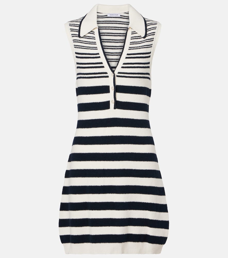 Annette cotton-blend minidress