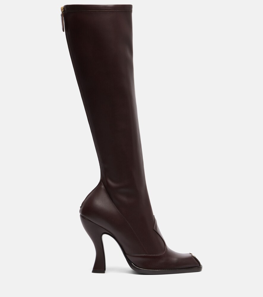  Etro Etro Studded Leather Knee-high Boots 