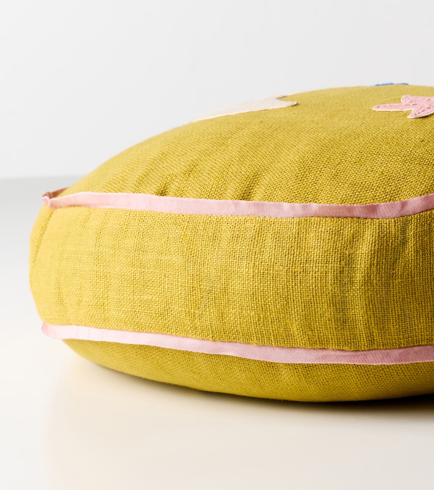  Jonathan Adler Jonathan Adler Playa Celestial Linen Cushion 