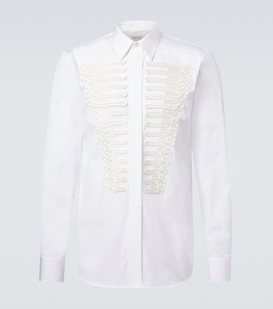 McQueen Cotton poplin shirt