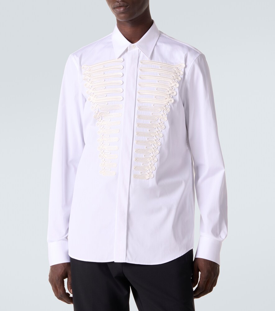  Mcqueen Mcqueen Cotton Poplin Shirt 