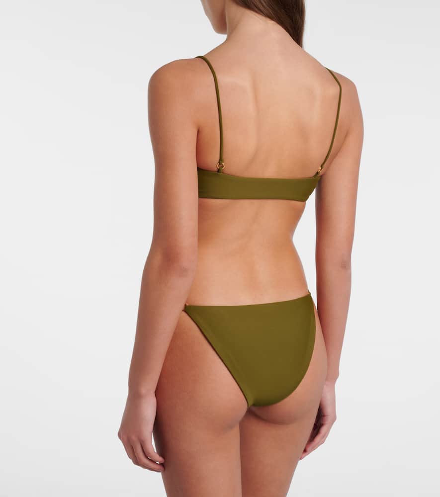 Jade Swim Aria Bikini Bottoms In Green