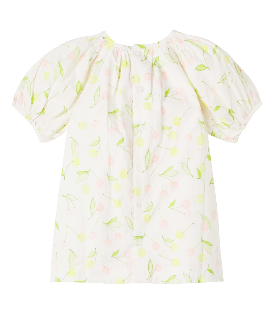 Bonpoint Bonpoint Bedrucktes Kleid Luce Aus Baumwolle 