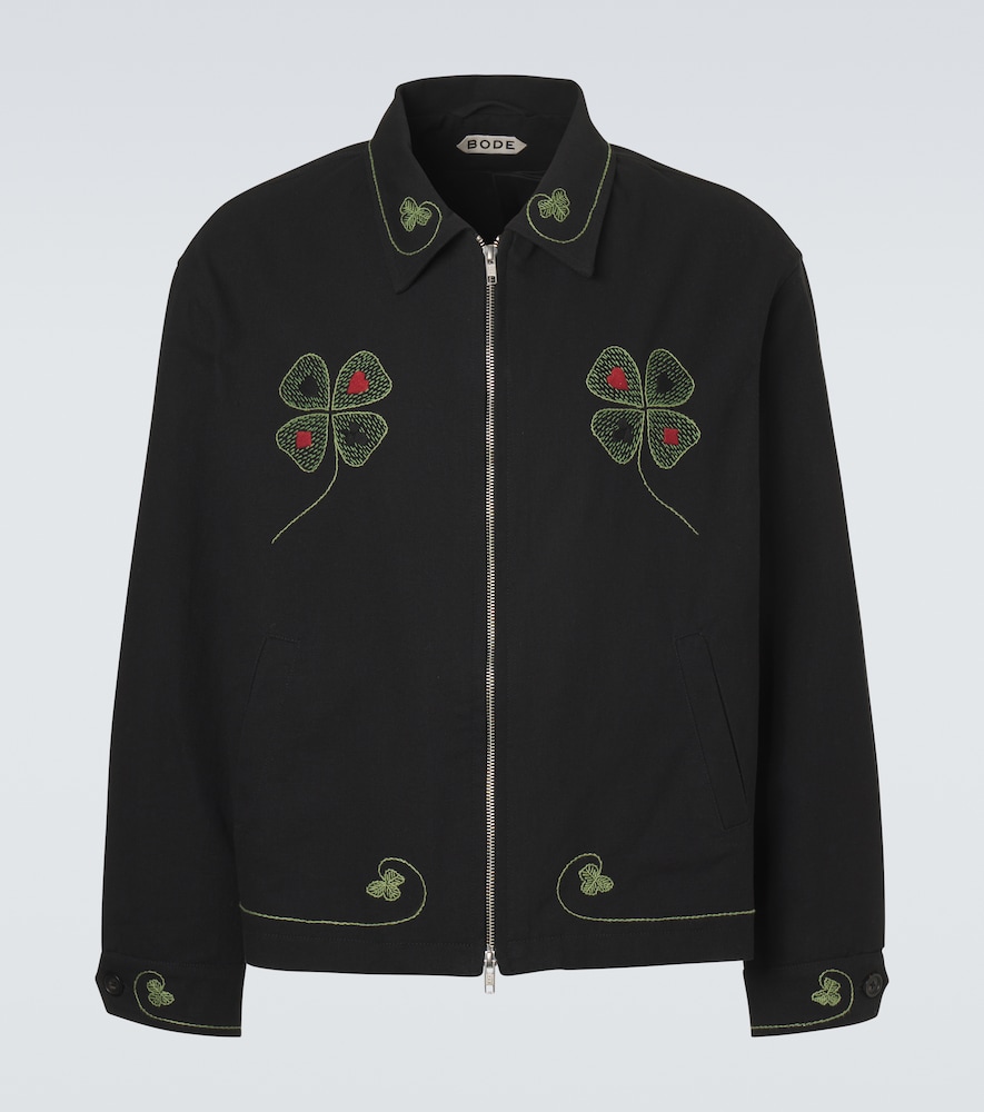Bode Lucky Draw Cotton Twill Jacket