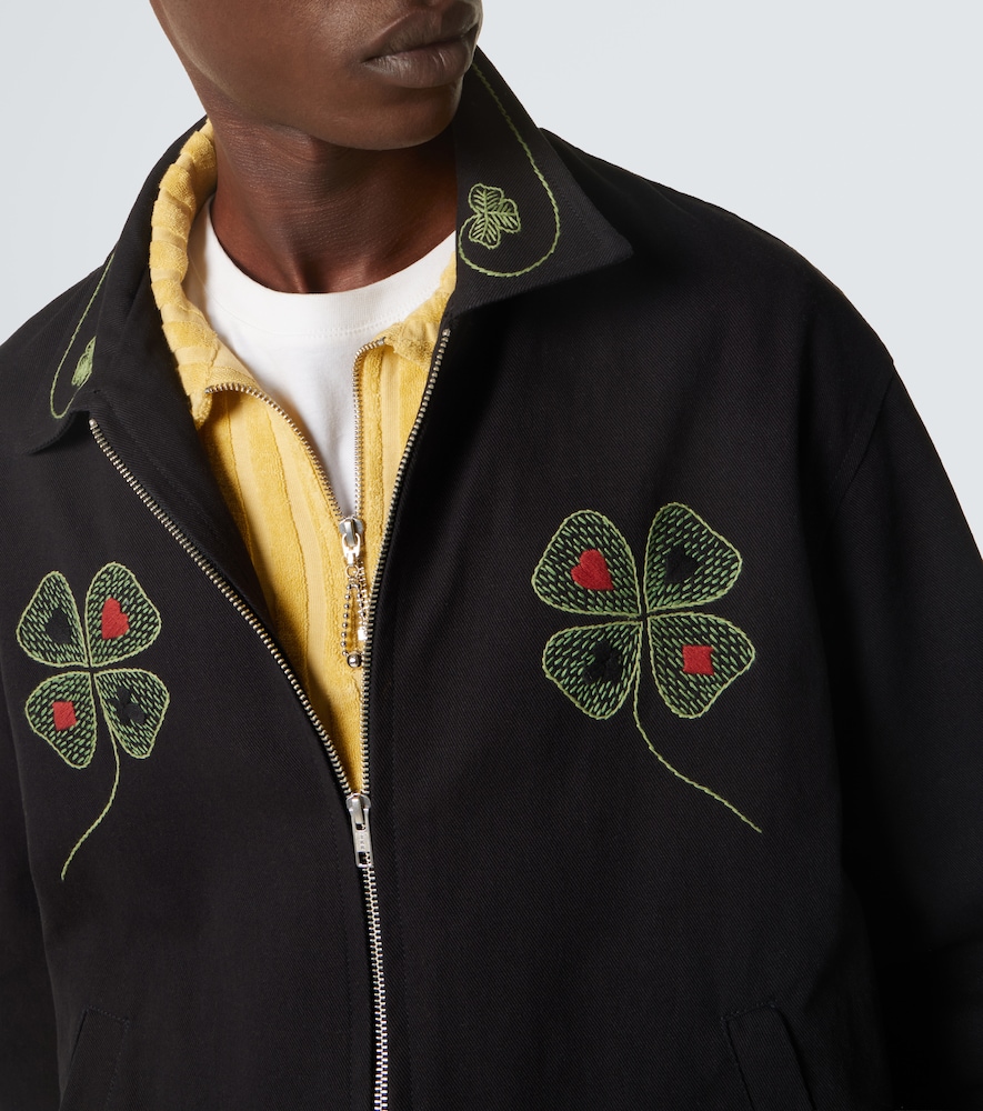  Bode Bode Lucky Draw Cotton Twill Jacket 