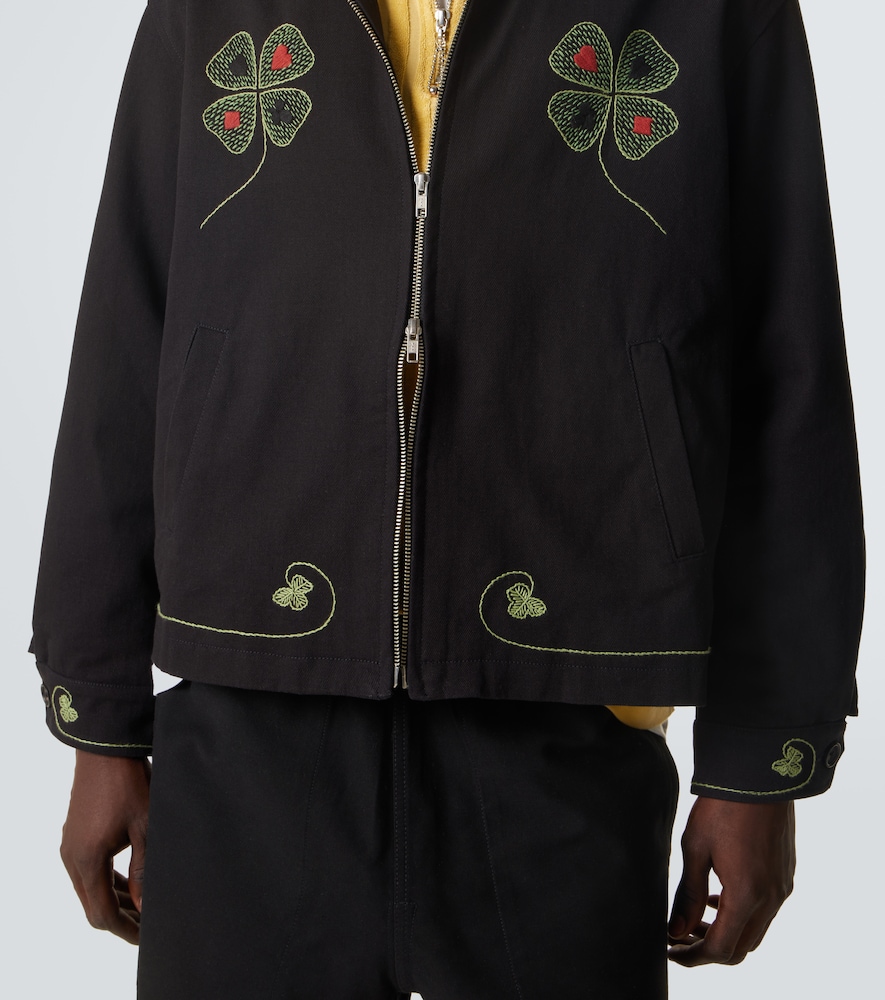  Bode Bode Lucky Draw Cotton Twill Jacket 