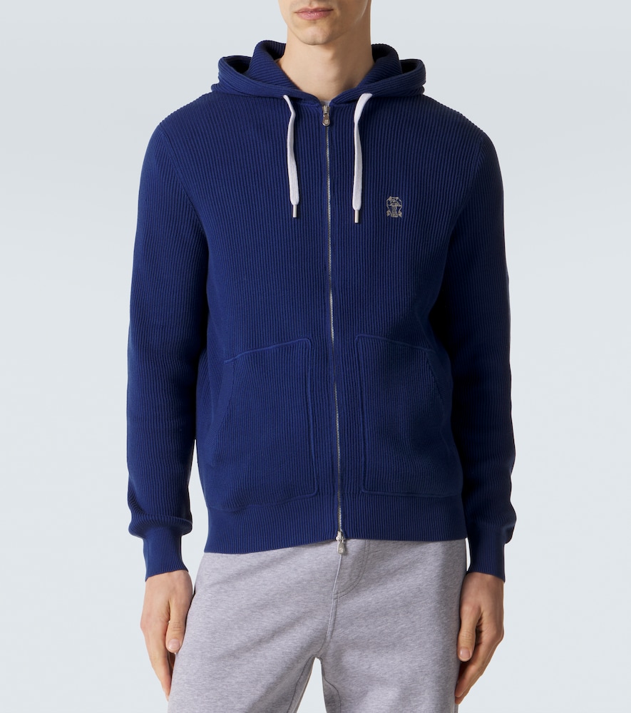  Brunello Cucinelli Brunello Cucinelli Kapuzenjacke Aus Baumwolle 