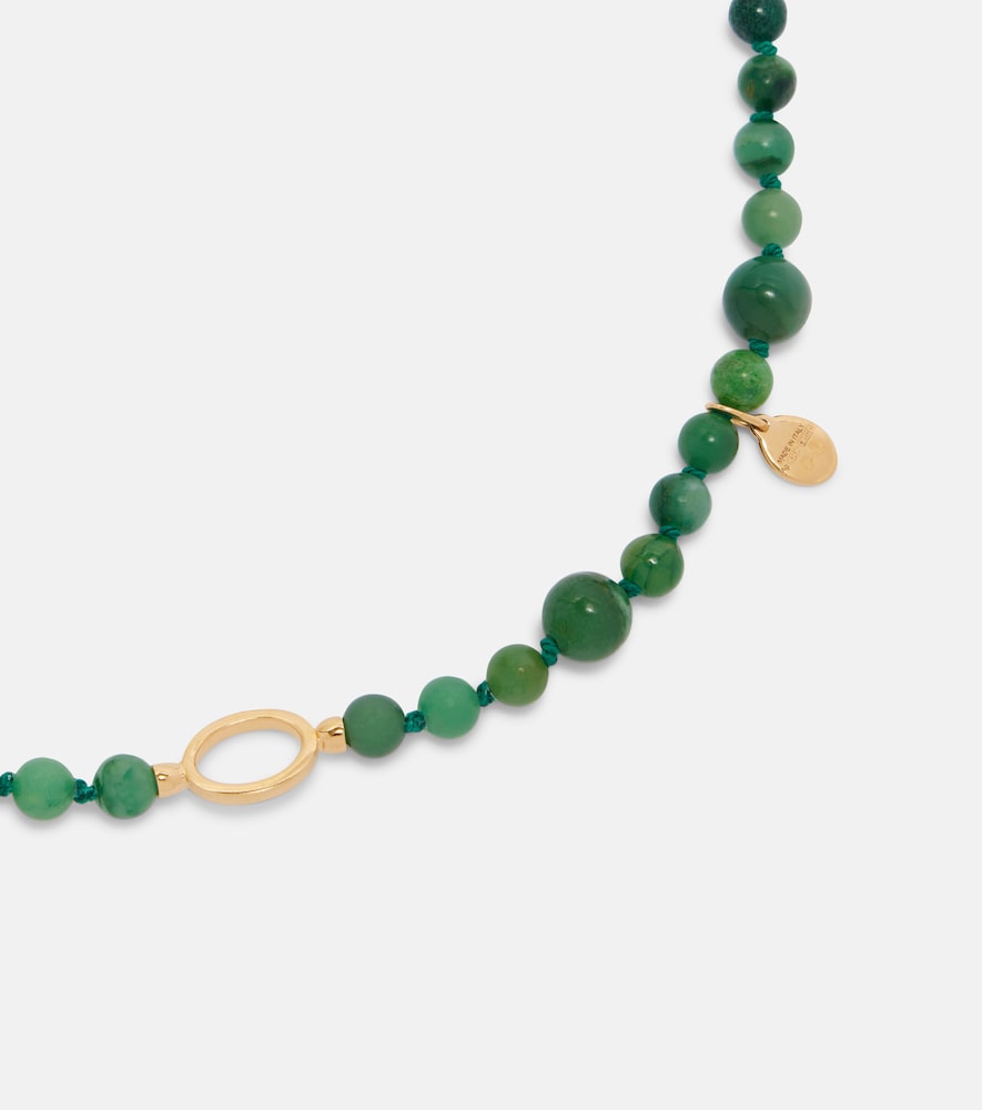  Toteme Toteme Halskette Infinity Mit Jade 