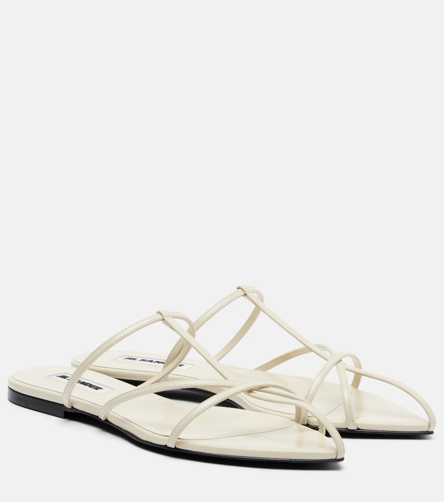 Jil Sander Jil Sander Cage leather sandals　ジル・サンダー ケージ レザー サンダル